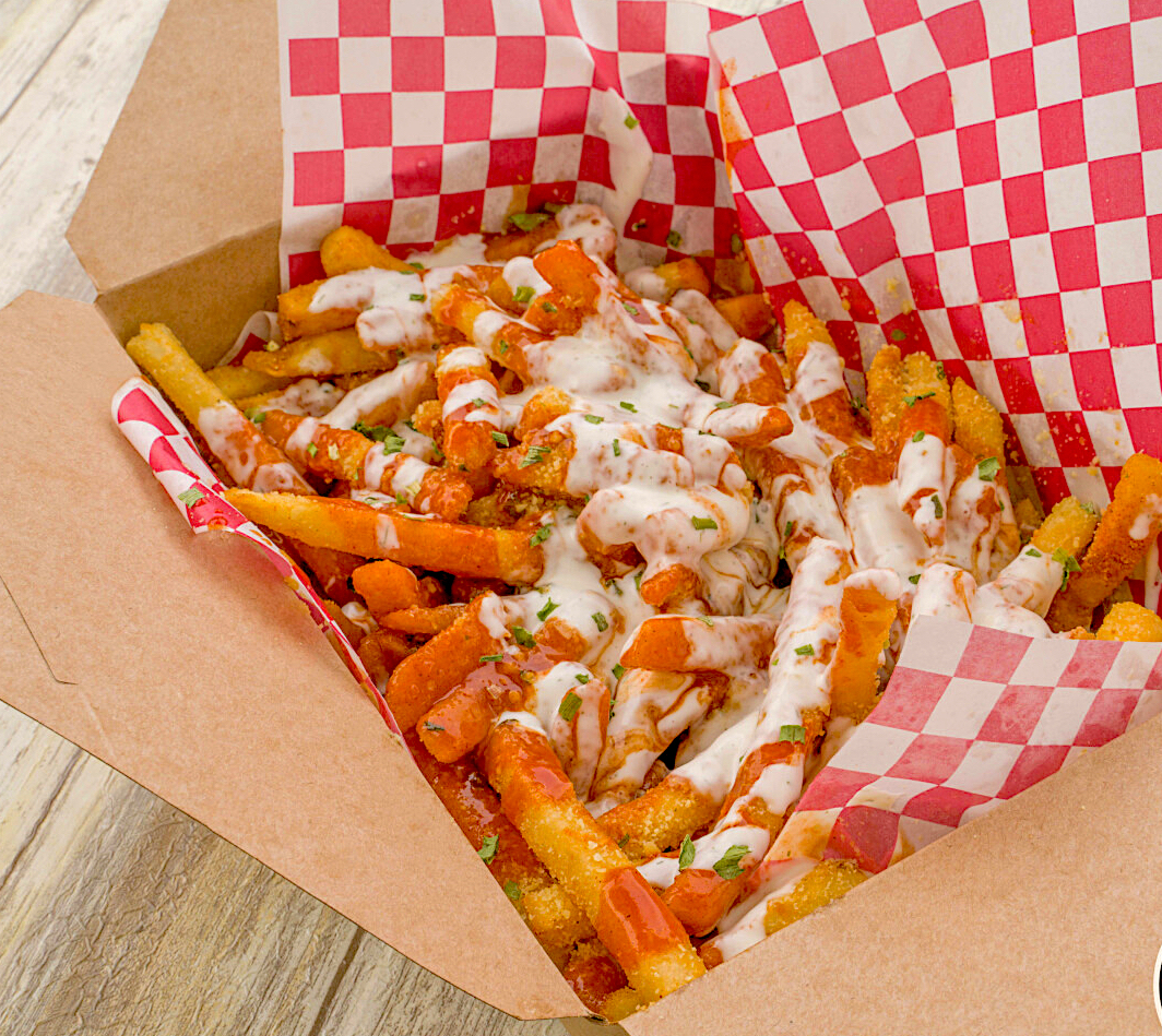 Maple Buffalo Ranch Fries at Birdside HTX, Katy